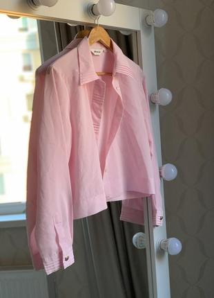 Блузка ніжно рожева