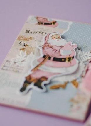 Листівка ручної роботи / новорічна листівка / листівка на різдво1 фото