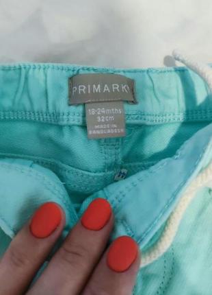 Шорты шорты primark размер 92 см на 2-3 года примарк2 фото