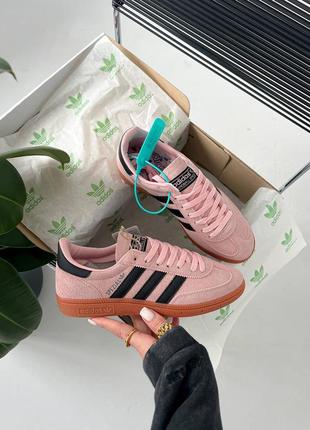 Жіночі кросівки adidas spezial pink2 фото