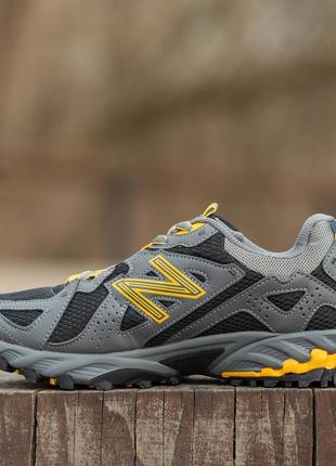 Новинка топовые мужские кроссовки new balance 610 black yellow