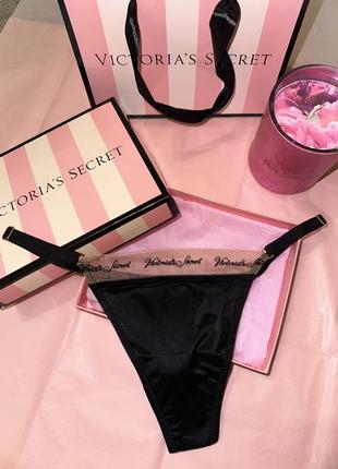 Трусики victorias secret стринги pink10 фото