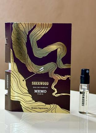 Пробник memo sherwood 1.5мл оригінал ( з книжкою)