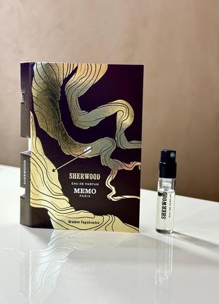 Пробник memo sherwood 1.5мл оригінал ( з книжкою)