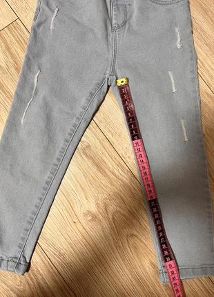 Джинсы для девочки 3
