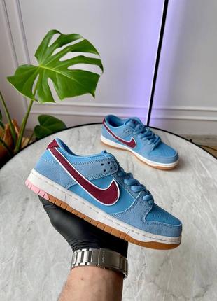 Жіночі кросівки nike sb dunk low philadelphia phillies2 фото