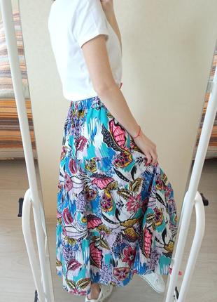 Принтованная юбка миди от c&a premium5 фото