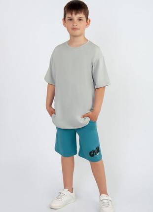 Спортивные шорты для парня, капри детские, детские бриджи, спортивные брюки для мальчика, детские шорты для мальчика, шорты двунитка7 фото