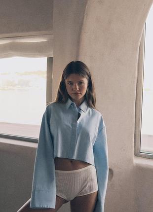 Zara, очень стильная рубашка, с красивой спинкой, размер s 🔥🔥🔥