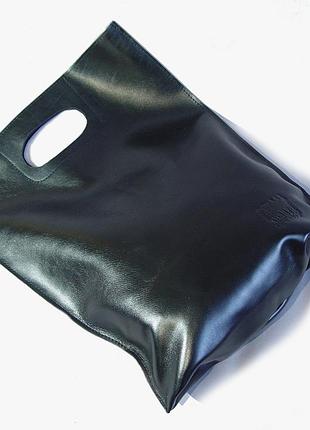 Шкіряний пакет шоппер