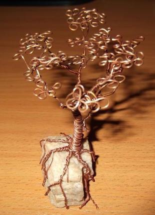 Дерево из проволоки (wire art)