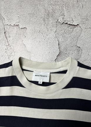 Футболка norse project james rugby stripe m3 фото