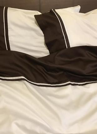Комплект постельного белья из сатина premium двуспальный1 фото