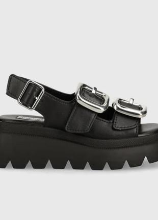 Кожаные босоножки steve madden1 фото