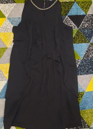 Платье нарядное, платье черная1 фото
