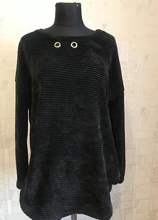 Італія лонгслів з котону і поліестеру