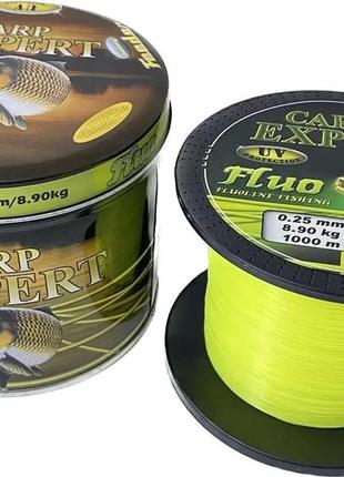 Леска 0.30 mm 1000 метров fluo carp expert1 фото