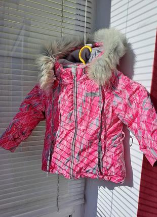 Зимова термо куртка libellule 921 фото