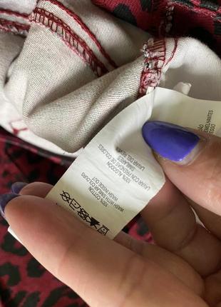 Юбка мини в лео 🖤❤️ 9