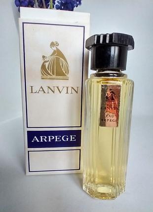 Arpege lanvin, винтажная миниатюра,  8 мл2 фото