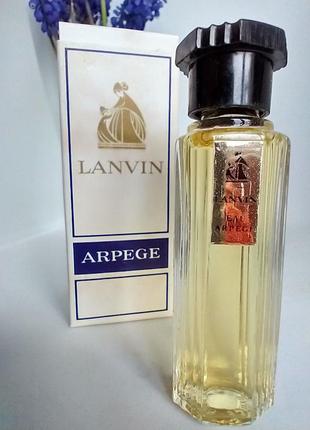 Arpege lanvin, винтажная миниатюра,  8 мл1 фото