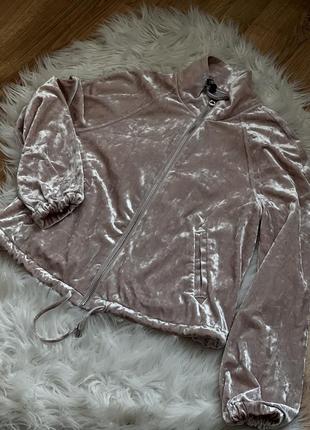 Велюрове худі, поло h&m 10