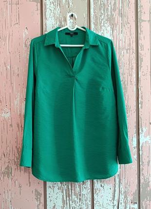 Зеленая блуза1 фото