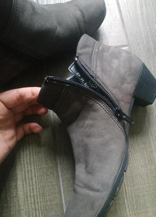 Распродажа 👉👉👉Короткие женские ботинки gabor, стелька 24 см, каблук 4 см3 фото