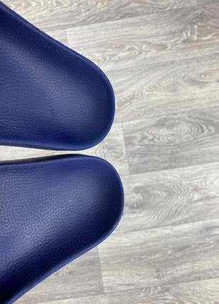 Adidas шлёпанцы тапочки 38 размер синие оригинал4 фото