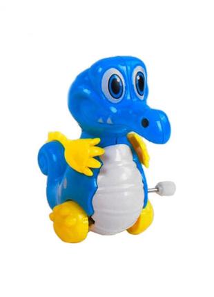 Заводная игрушка 908 а-2(blue) "динозаврик"