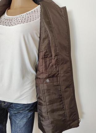 Комфортная женская демисезонная куртка gelco, нижняя, р.l/xl8 фото