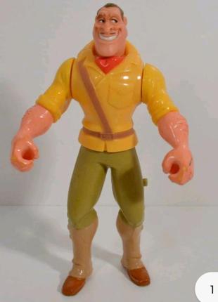 Вінтажна іграшка з mcdonald's 1999 . clayton the villain 5" mcdonald's action figure #7 disney tarzan.