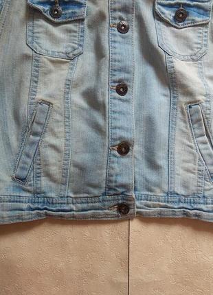 Стильная джинсовая жилетка new look, 14 размер.3 фото