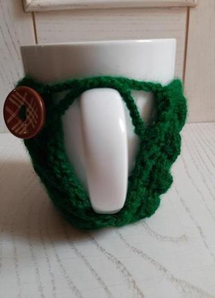 Чехол - грелка, свитер на чашку3 фото
