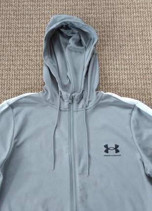 Under armour худи кофта на змейке fitted оригинал (s)3 фото