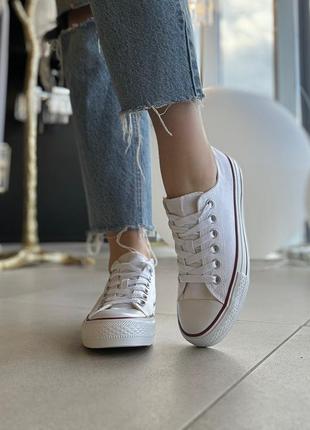 Класичні, базові низькі кеди в стилі converse3 фото