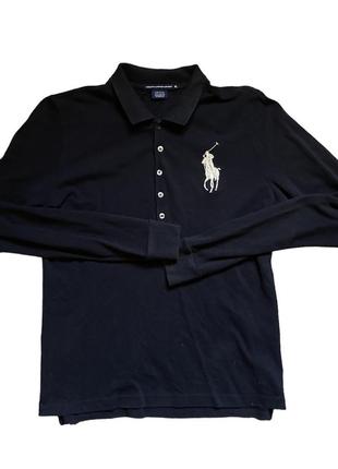 Базовый классический лонгслив кофта polo ralph lauren sport prl