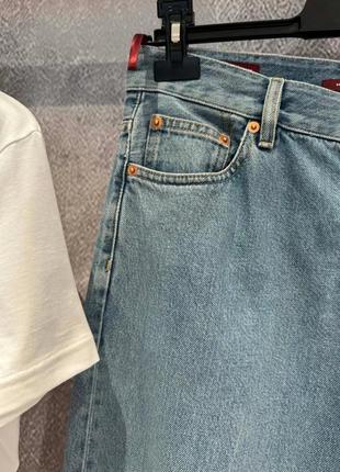 Джинси gucci джинси прямі світлі джинси жіночі джинси massimo3 фото