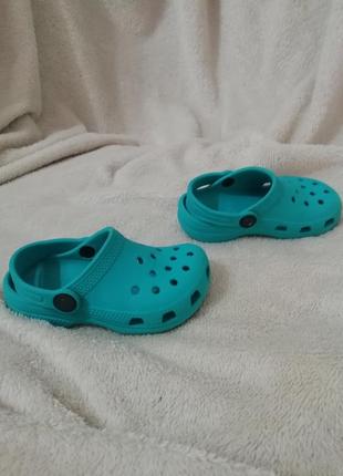 Клоги, крокси crocs з 8, розмір 24-25, устілка 15,5 см3 фото