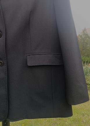 Черный удлиненный пиджак большого размера rigany5 фото