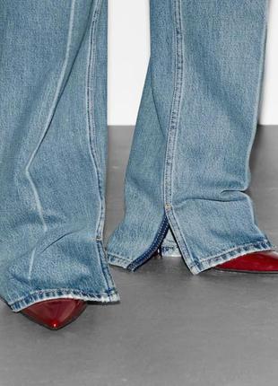 Джинси gucci джинси прямі світлі джинси жіночі джинси massimo6 фото
