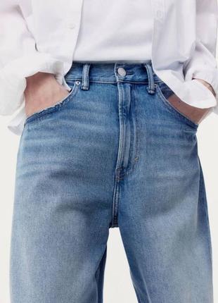 H&m baggy jeans blue джинси