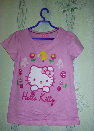 Футболка кофта hello kitty  на 7-8 років