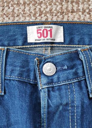 Levi's 501 джинсы оригинал (w32 l32)9 фото