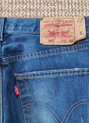Levi's 501 джинсы оригинал (w32 l32)