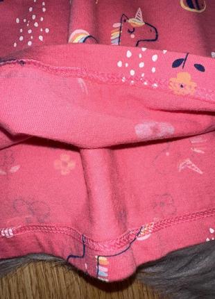 Прикольний стильный бавовняний сарафан з яскравим принтом для дівчинки 6/7р f&f5 фото