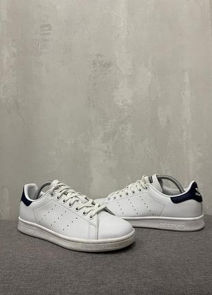 Кожаные весенние кроссовки кеды обуви adidas stan smith2 фото