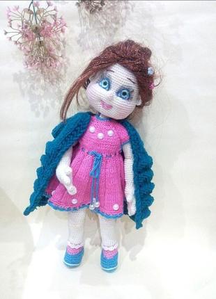 Ігрова лялька, інтер'єрна, подарункова з додатковою одягом, ляльки пупси5 фото