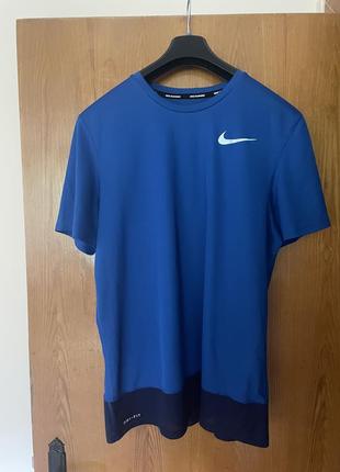 Футболка беговая nike running dri-fit1 фото