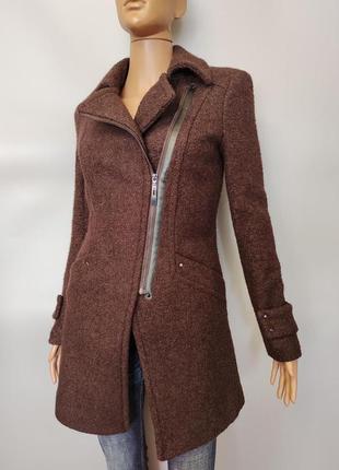 Стильное изысканное женское пальто patrice breal, франция, р.xs/s3 фото